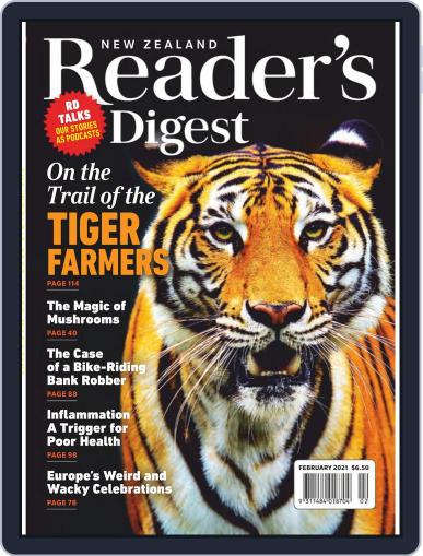 Reader’s Digest New Zealand February 1st, 2021 Digital Back Issue Cover