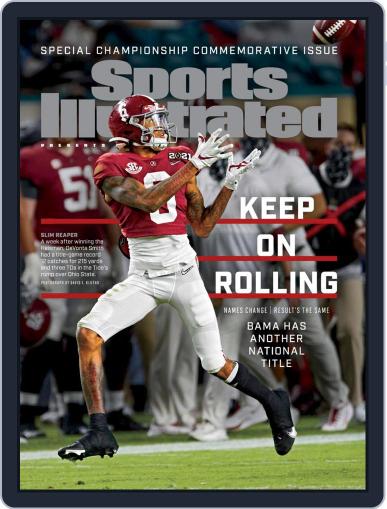 Sports Illustrated College Football Championship Commemorative January 15th, 2021 Digital Back Issue Cover