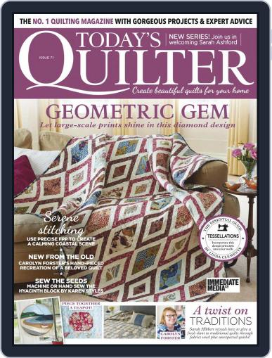 Today's Quilter January 1st, 2021 Digital Back Issue Cover
