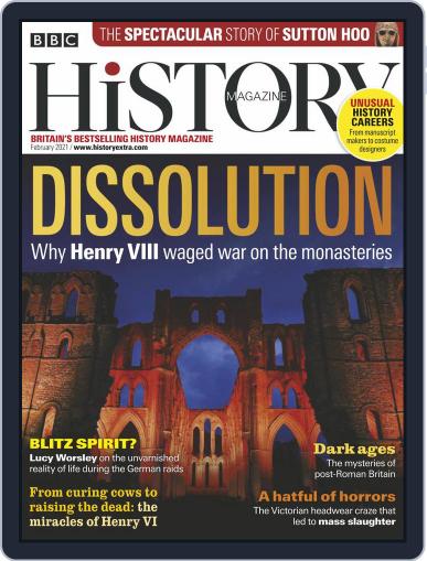 Bbc History (Digital) February 1st, 2021 Issue Cover