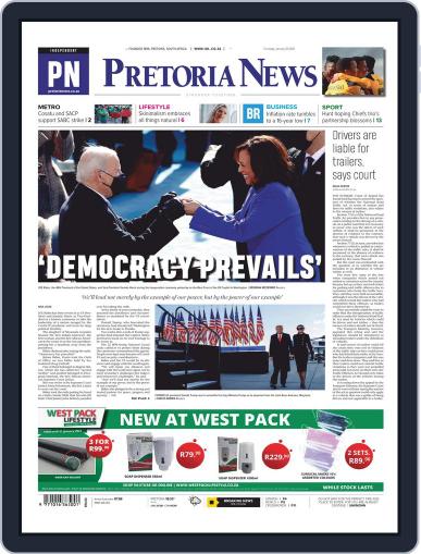 Pretoria News January 21st, 2021 Digital Back Issue Cover