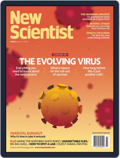 New Scientist January 23rd, 2021 Digital Back Issue Cover