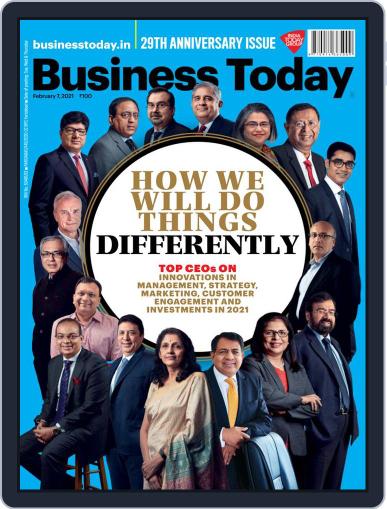 Business Today February 7th, 2021 Digital Back Issue Cover