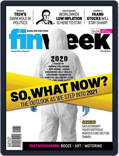 Finweek - English December 17th, 2020 Digital Back Issue Cover
