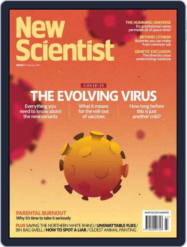 New Scientist International Edition January 23rd, 2021 Digital Back Issue Cover