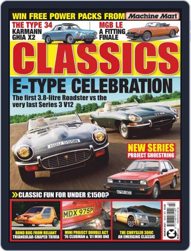 Classics Monthly March 1st, 2021 Digital Back Issue Cover