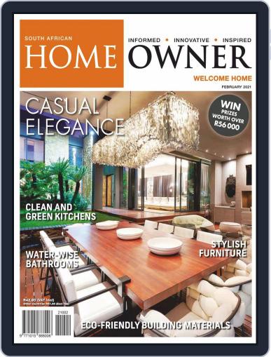South African Home Owner February 1st, 2021 Digital Back Issue Cover