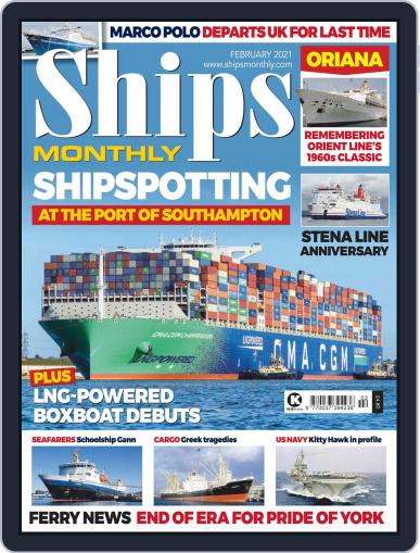 Ships Monthly February 1st, 2021 Digital Back Issue Cover