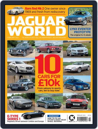 Jaguar World February 1st, 2021 Digital Back Issue Cover