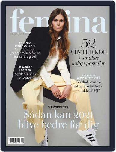 femina Denmark January 21st, 2021 Digital Back Issue Cover