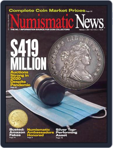 Numismatic News February 2nd, 2021 Digital Back Issue Cover