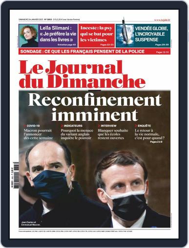 Le Journal du dimanche January 24th, 2021 Digital Back Issue Cover