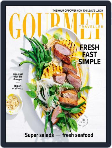 Gourmet Traveller February 1st, 2021 Digital Back Issue Cover