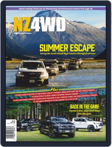 NZ4WD February 1st, 2021 Digital Back Issue Cover