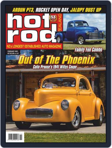 NZ Hot Rod February 1st, 2021 Digital Back Issue Cover