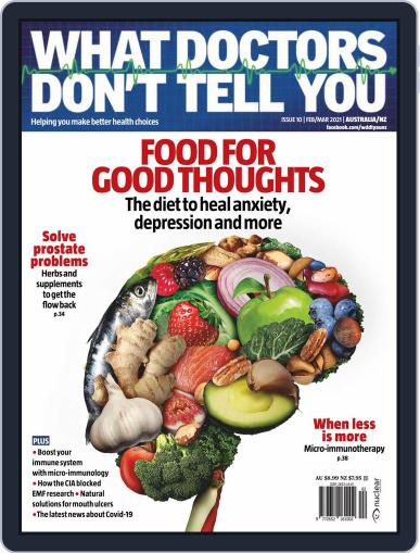 What Doctors Don't Tell You Australia/NZ February 1st, 2021 Digital Back Issue Cover