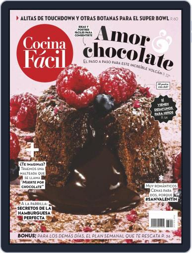 Cocina Fácil February 1st, 2021 Digital Back Issue Cover