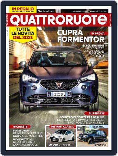 Quattroruote (Digital) January 1st, 2021 Issue Cover