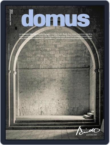 Domus January 1st, 2021 Digital Back Issue Cover