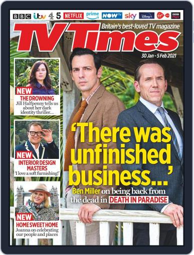TV Times January 30th, 2021 Digital Back Issue Cover