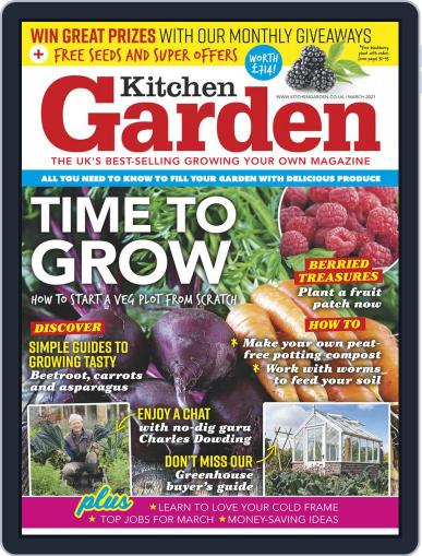 Kitchen Garden March 1st, 2021 Digital Back Issue Cover