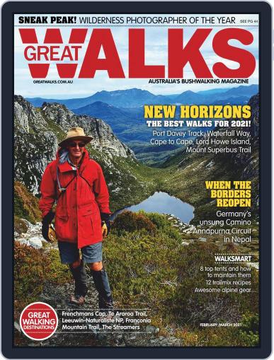Great Walks February 1st, 2021 Digital Back Issue Cover