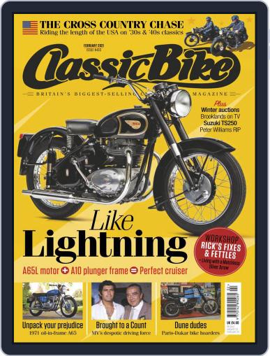 Classic Bike February 1st, 2021 Digital Back Issue Cover