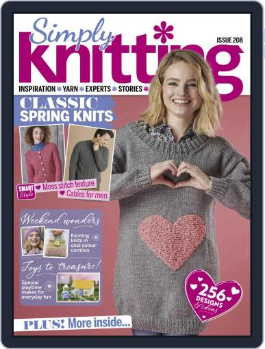 Simply Knitting March 1st, 2021 Digital Back Issue Cover