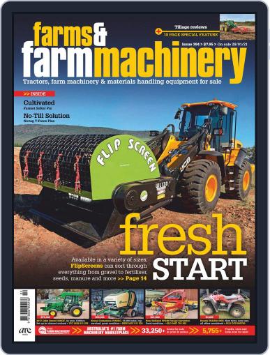 Farms and Farm Machinery January 20th, 2021 Digital Back Issue Cover