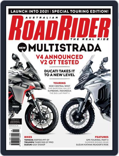 Australian Road Rider February 1st, 2021 Digital Back Issue Cover