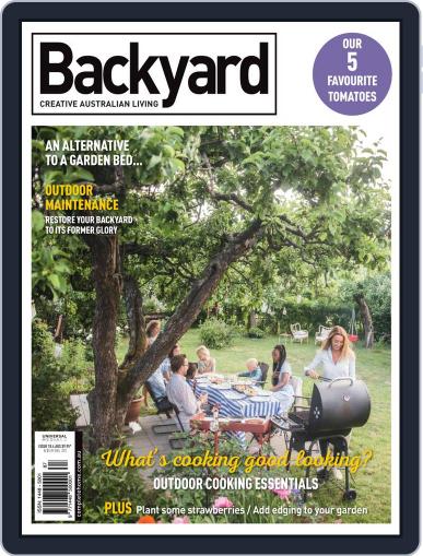 Backyard and Outdoor Living January 1st, 2021 Digital Back Issue Cover