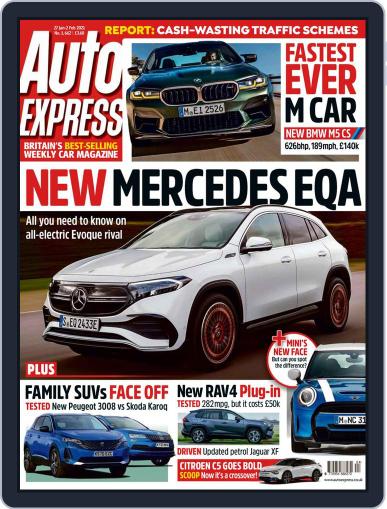 Auto Express January 27th, 2021 Digital Back Issue Cover