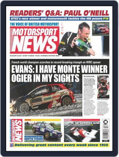 Motorsport News January 28th, 2021 Digital Back Issue Cover