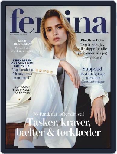 femina Denmark January 28th, 2021 Digital Back Issue Cover