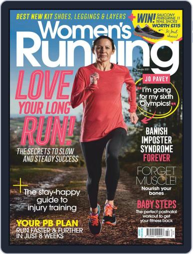 Women's Running United Kingdom February 1st, 2021 Digital Back Issue Cover