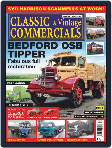 Classic & Vintage Commercials February 1st, 2021 Digital Back Issue Cover