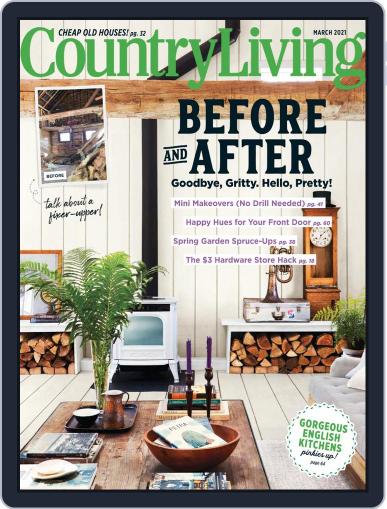 Country Living March 1st, 2021 Digital Back Issue Cover