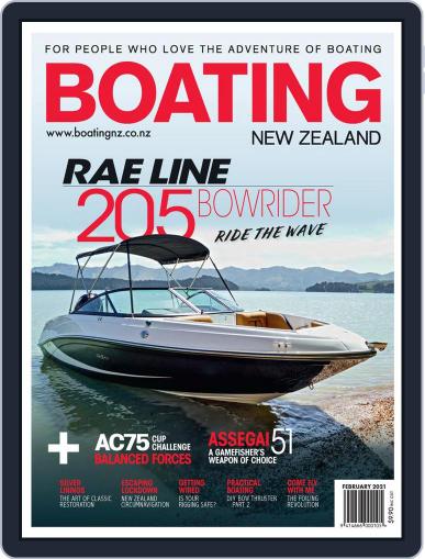 Boating NZ February 1st, 2021 Digital Back Issue Cover