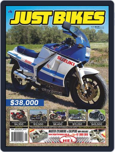 Just Bikes January 28th, 2021 Digital Back Issue Cover