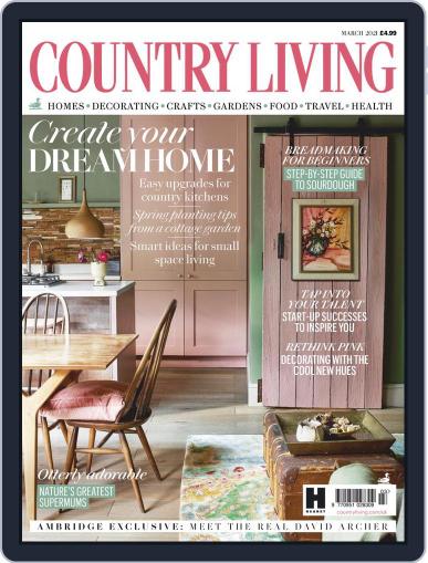 Country Living UK March 1st, 2021 Digital Back Issue Cover