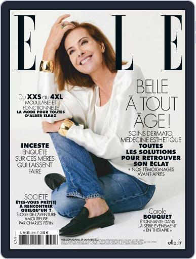 Elle France January 29th, 2021 Digital Back Issue Cover