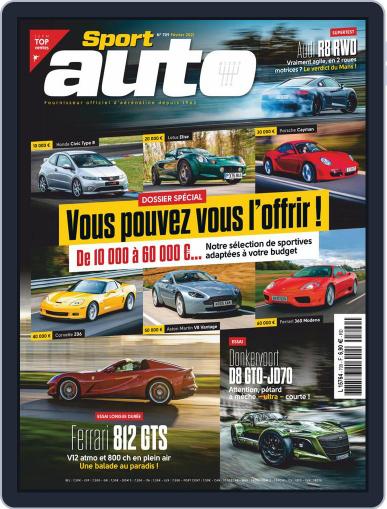 Sport Auto France (Digital) February 1st, 2021 Issue Cover