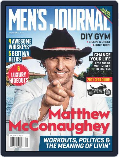 Men's Journal January 1st, 2021 Digital Back Issue Cover