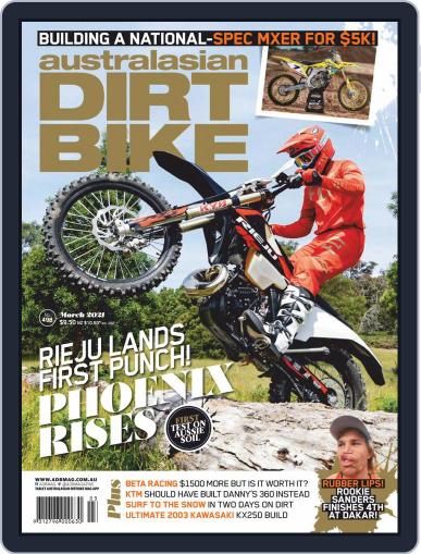 Australasian Dirt Bike March 1st, 2021 Digital Back Issue Cover