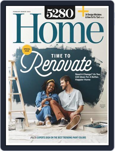 5280 Home February 1st, 2021 Digital Back Issue Cover
