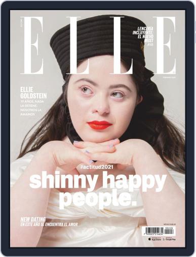 Elle México February 1st, 2021 Digital Back Issue Cover