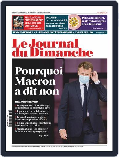Le Journal du dimanche January 31st, 2021 Digital Back Issue Cover