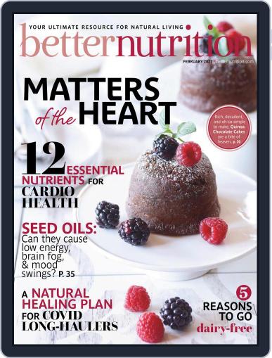 Better Nutrition February 1st, 2021 Digital Back Issue Cover