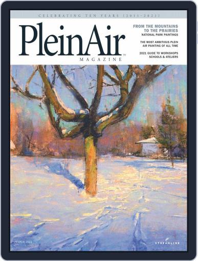 Pleinair February 1st, 2021 Digital Back Issue Cover