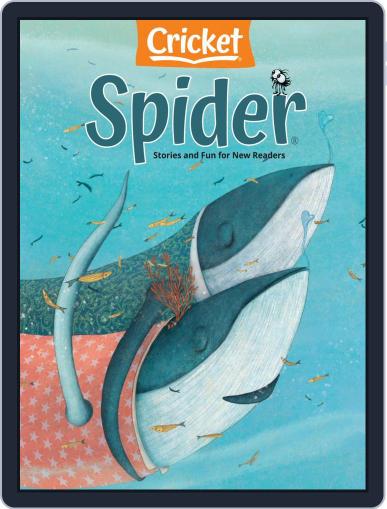 Spider Magazine Stories, Games, Activites And Puzzles For Children And Kids February 1st, 2021 Digital Back Issue Cover